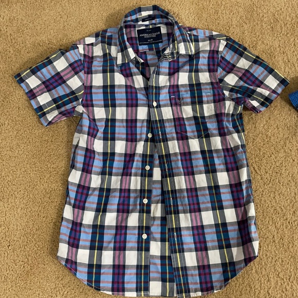 American eagle short sleeve button down - Picture 1 of 3